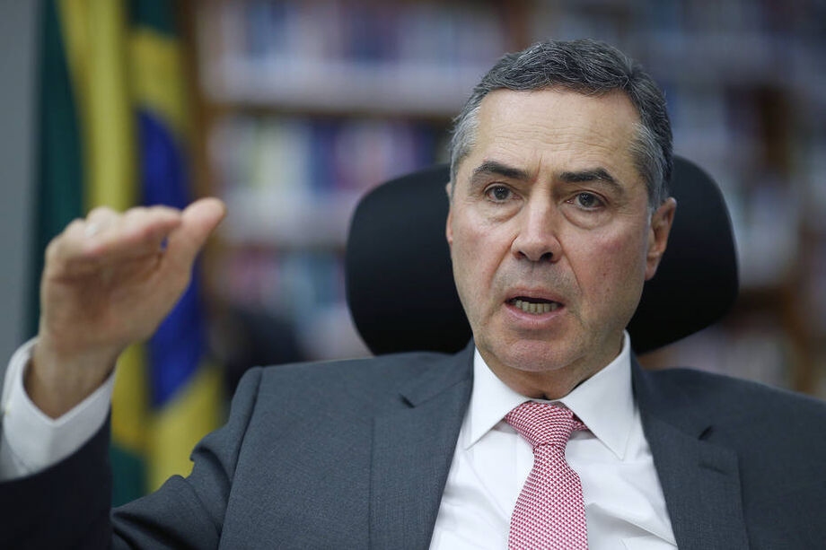 O presidente do TSE, e ministro do STF, Luís Roberto Barroso