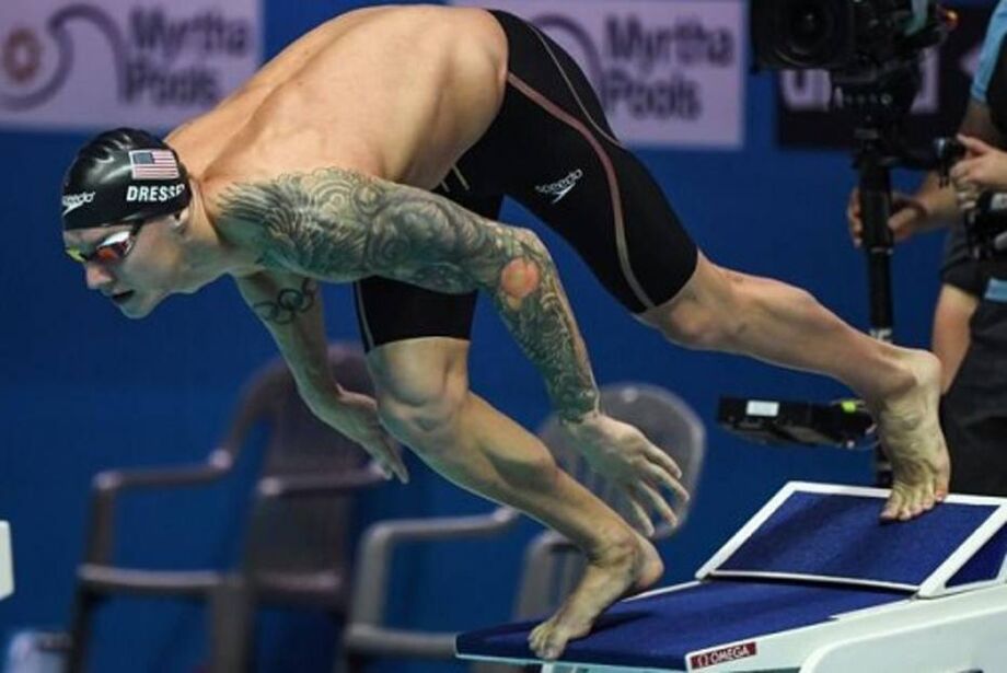Uma das referências atuais da natação, Dressel anotou o tempo de 49s88