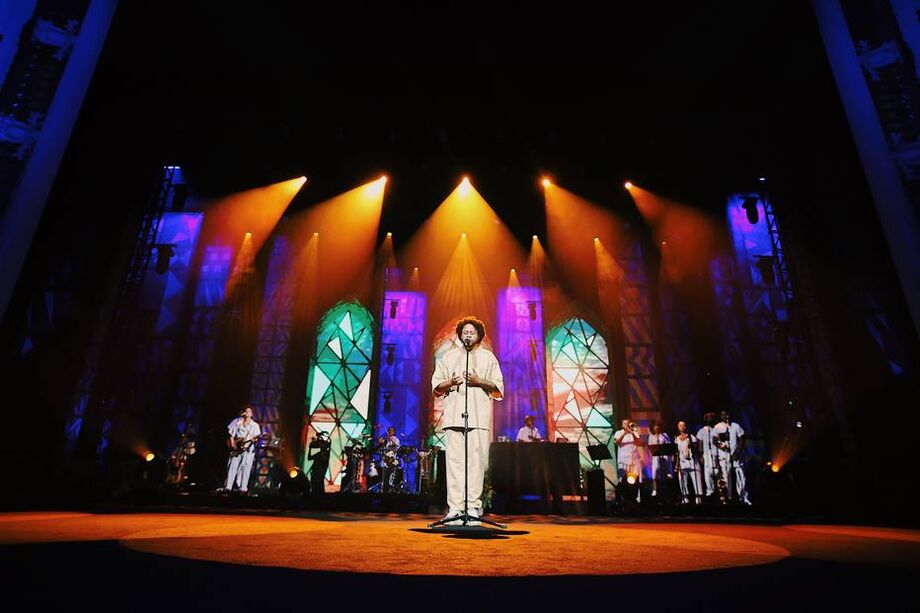 Emicida lotou o Teatro Municipal de São Paulo em novembro de 2019 com o lançamento do disco 'AmarElo'
