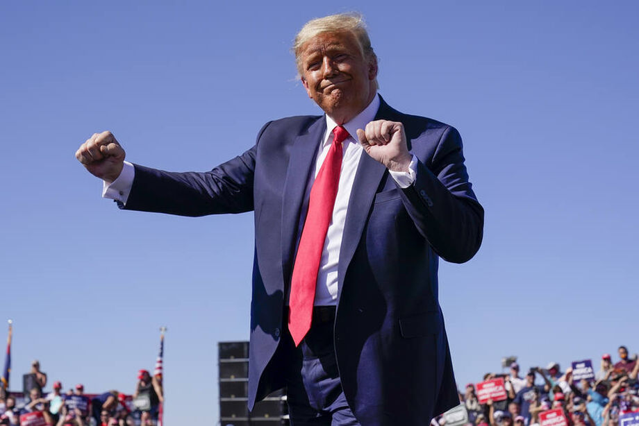 Donald Trump em campanha