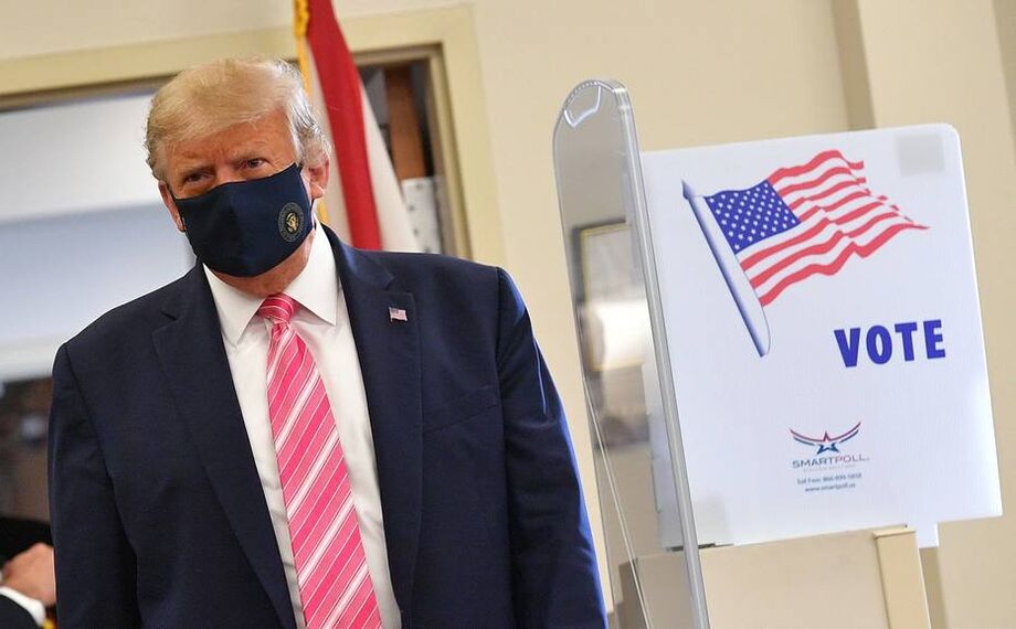 Presidente dos Estados Unidos, Donald Trump.