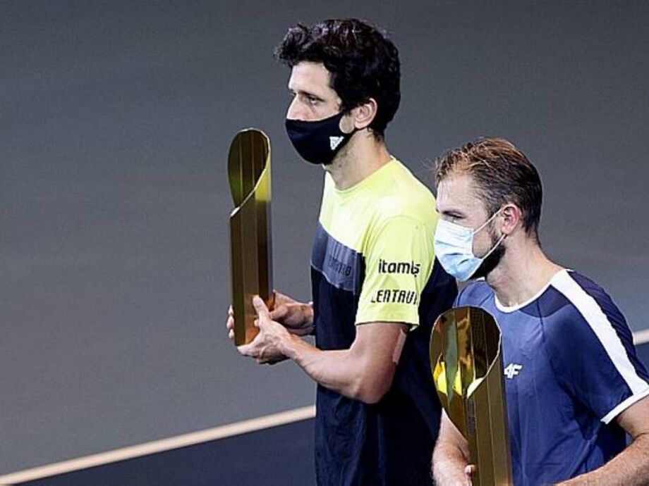 Marcelo Melo e Lukasz Kubot vencem dupla britânica e são tricampeões em Viena.