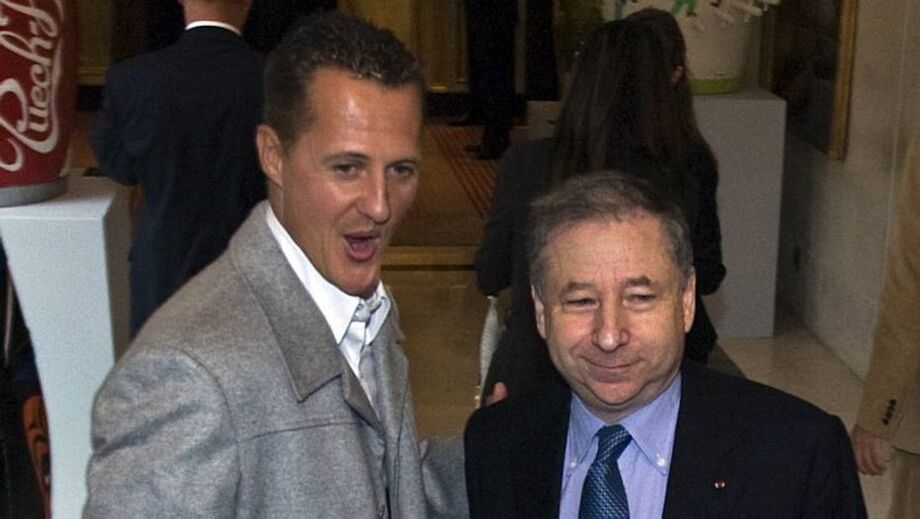 Michael Schumacher e Jean Todt juntos em 2009