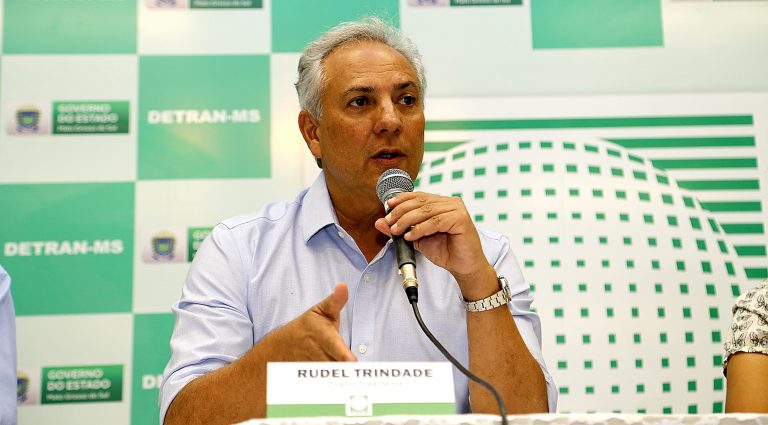 Diretor-presidente do Detran-MS, Rudel Trindade