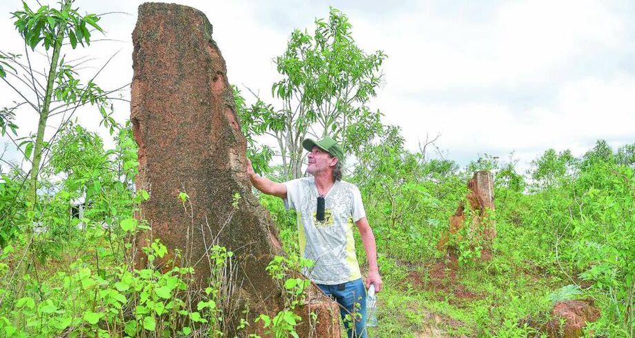 A casa do trabalhador rural Paulo César Mendes deixou de existir há cinco anos
