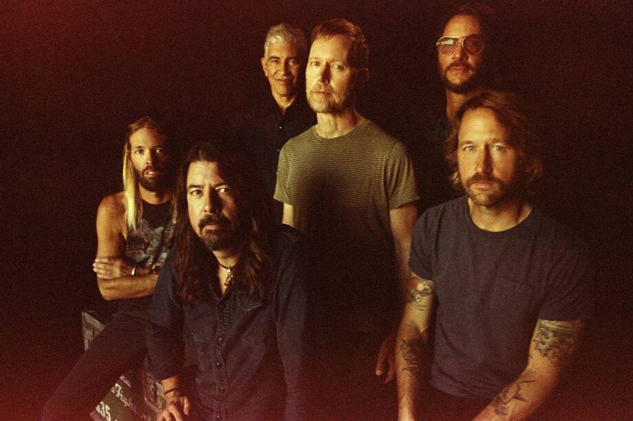 A banda Foo Fighters, liderada por Dave Grohl