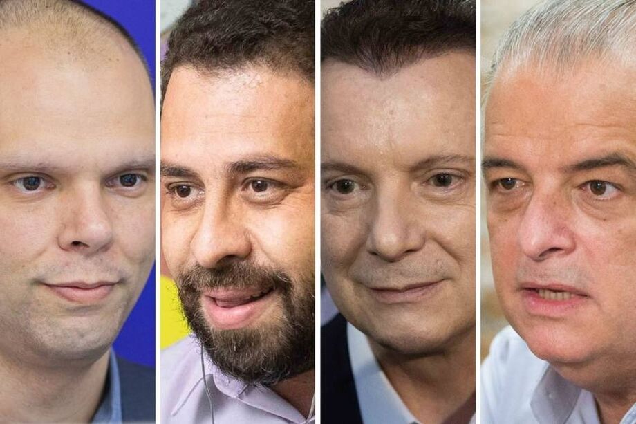 Bruno Covas (PSDB) lidera pesquisa; Boulos (PSOL), Russomanno (Republicanos) e França (PSB) brigam por vaga no segundo turno