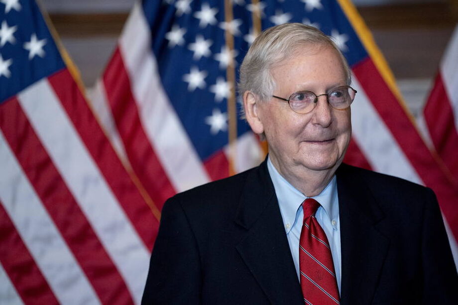 O líder da maioria republicana no Senado americano, Mitch McConnell