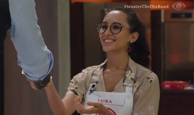Laura, vencedora do 18º episódio do 'MasterChef Brasil' em 2020
