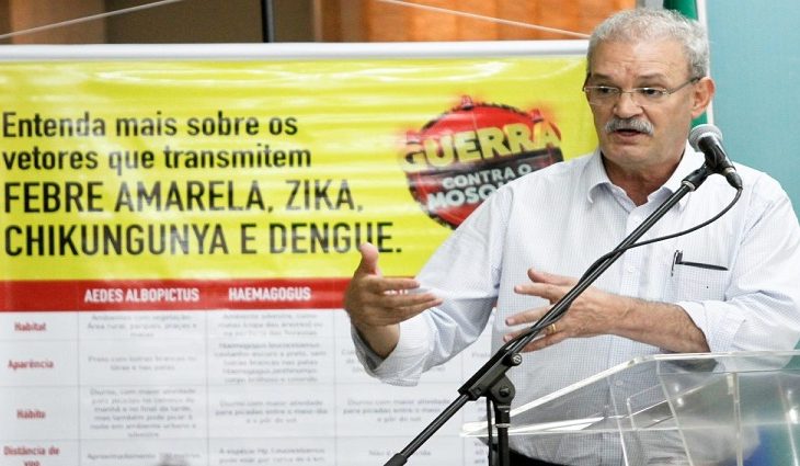 O secretário Estadual de Saúde, Geraldo Resende