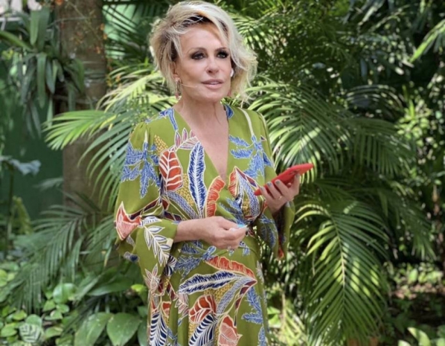 A apresentadora do 'Mais Você', Ana Maria Braga
