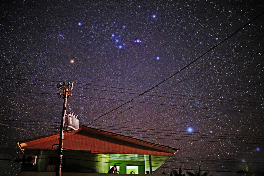 Apagão no céu de Tartarugalzinho, no Amapá