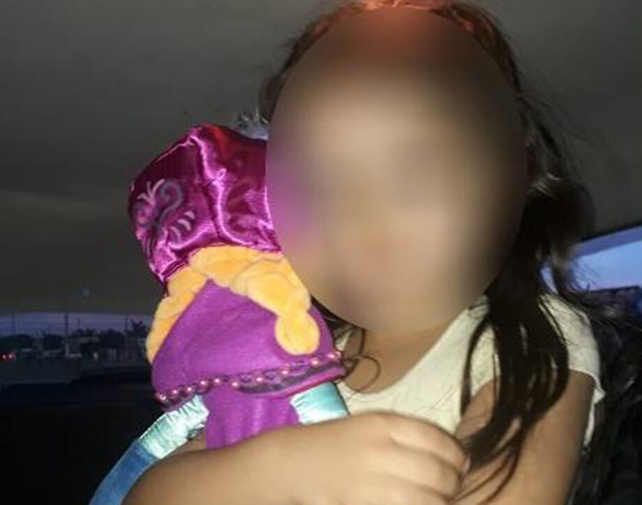 A garota é filha de uma brasileira com um paraguaio e vive em Pedro Juan Caballero