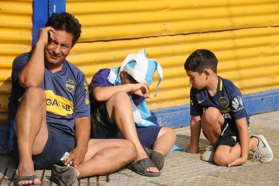 A Bombonera, casa do Boca Juniors, foi onde mais pessoas se reuniram