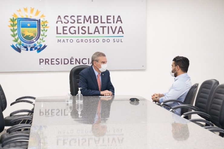 Presidente Paulo Corrêa e o deputado Renan Filho: Intercâmbio de experiências e discussão de parcerias