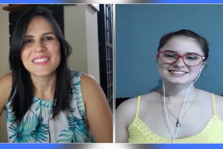 Entrevistada é a deputada estudante Natallia Braga