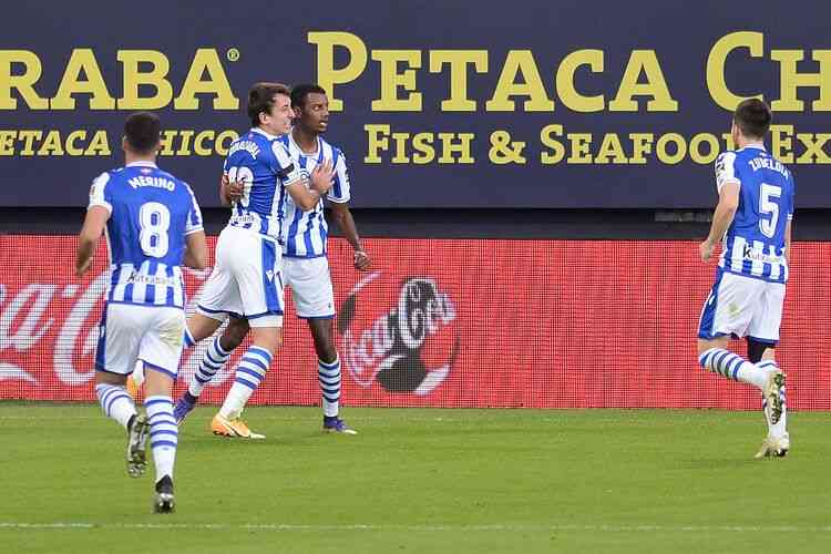 Real Sociedad garantiu a vitória por placar mínimo