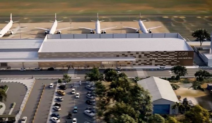 Concessões para expansão, exploração e manutenção de 16 aeroportos, sendo três de Mato Grosso do Sul: os aeroportos internacionais de Campo Grande, Corumbá e Ponta Porã