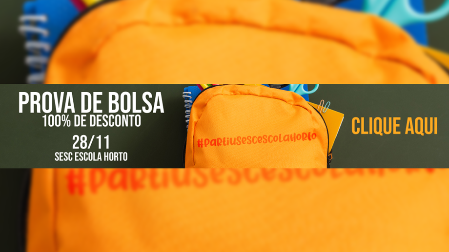 Processo seletivo contemplará 10 bolsas de 100% no Ensino Médio