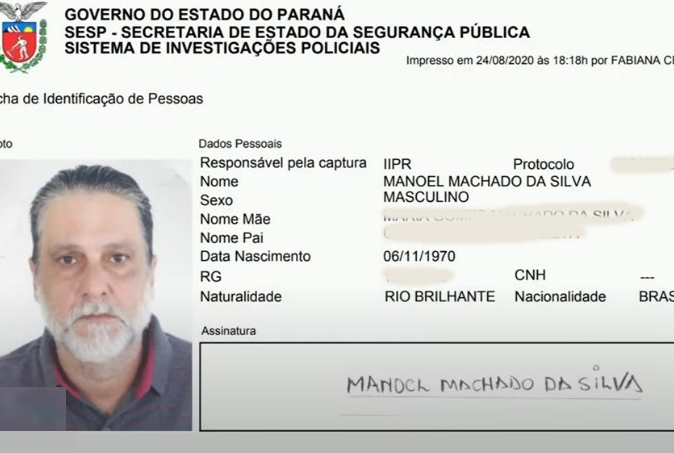 Paulo Cupertino tirou até documento falso