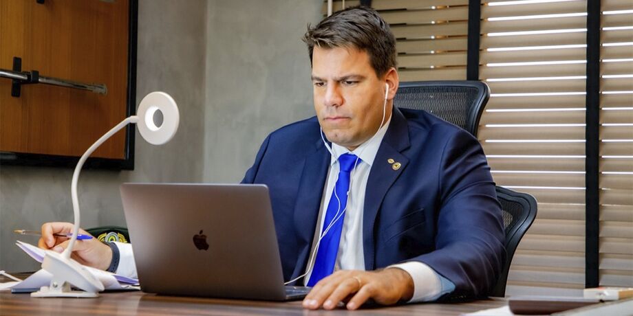 O deputado estadual Capitão Contar (PSL)