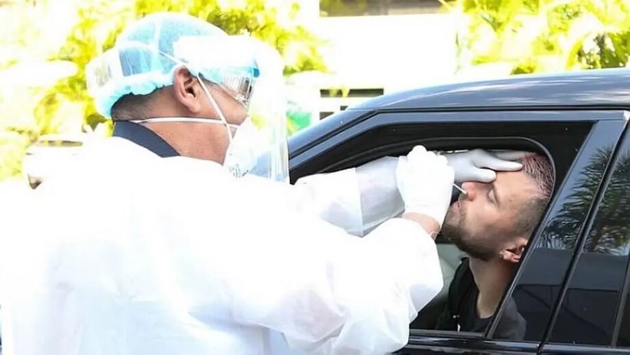 CBF registrou a realização de 47 mil testes PCR em jogadores brasileiros Foto: Cesar Greco/Ag. Palmeiras