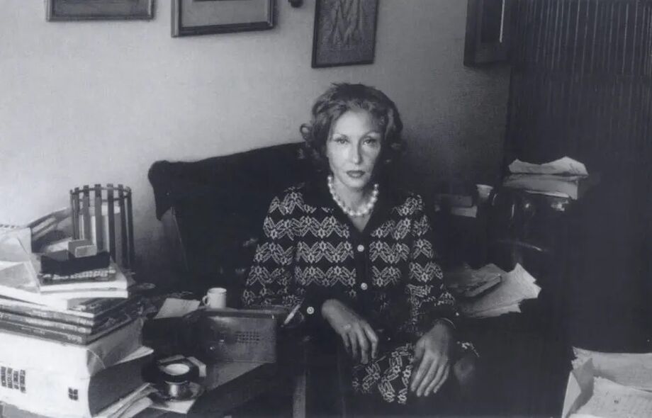 A escritora Clarice Lispector