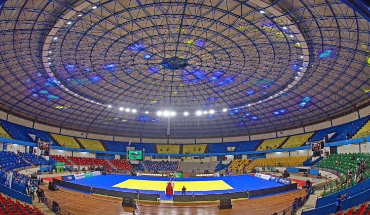 Ídolos do vôlei elogiam estrutura do Guanandizão