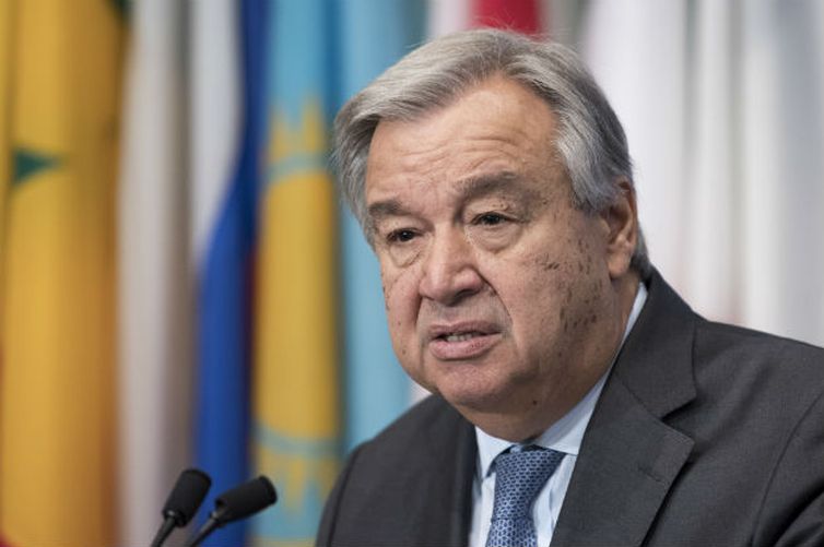 O secretário-geral da Organização das Nações Unidas (ONU), António Guterres