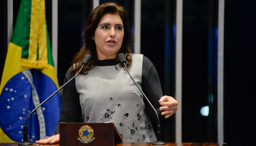 A senadora Simone Tebet (MDB-MS)