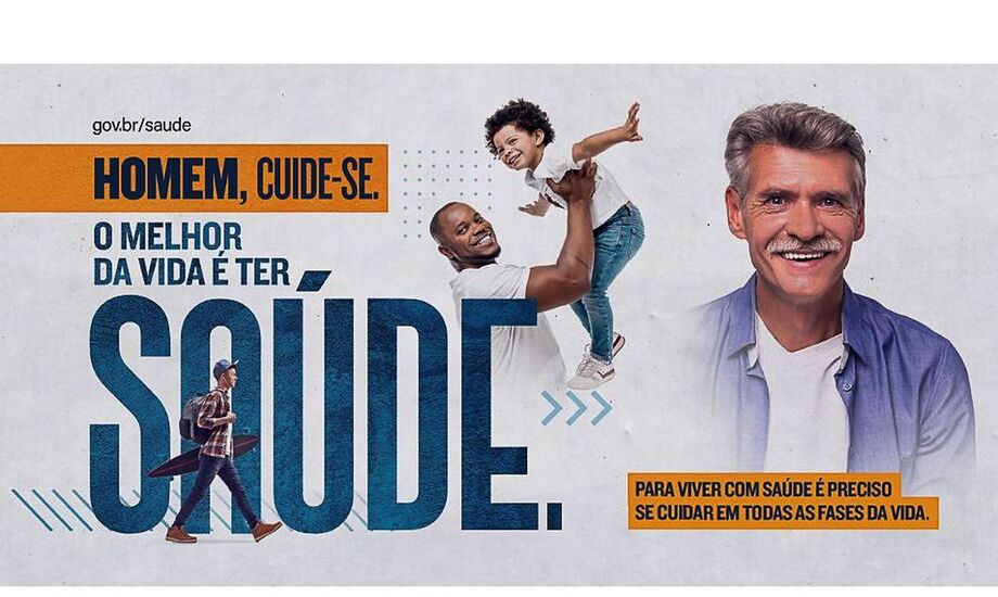 No evento, serão apresentadas as ações da pasta para a saúde do homem
