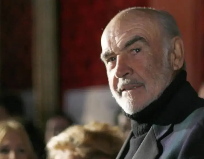 O ator Sean Connery