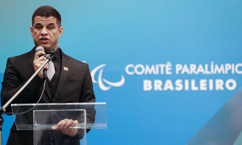 O presidente Mizael Conrado