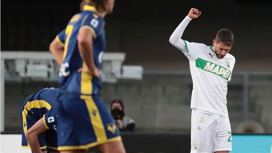 Sassuolo ganha e assume ponta provisória na Itália; Roma e Inter de Milão vencem.