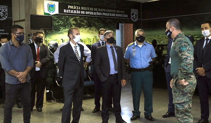 Lisbôa garantiu a continuidade da Operação Hórus em Mato Grosso do Sul