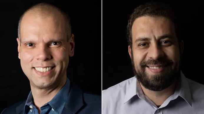 Covas com 55% dos votos válidos e Boulos com 45%