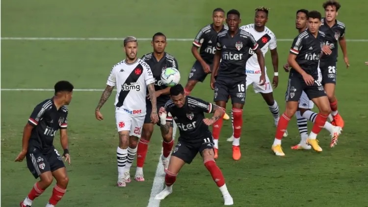 São Paulo e Vasco empatam no Morumbi