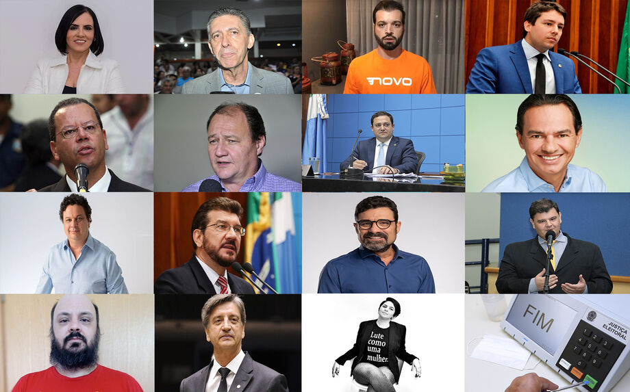 Os candidatos a prefeito de Campo Grande