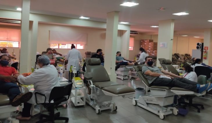 Hemosul reforça doação frequente