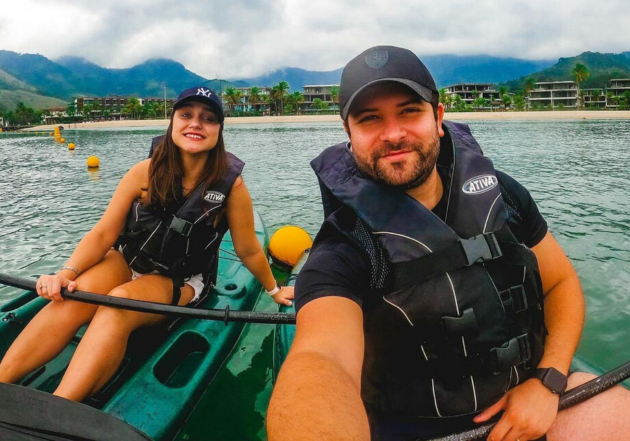 O casal sul-mato-grossense, Philipe e Sthefany Ávila