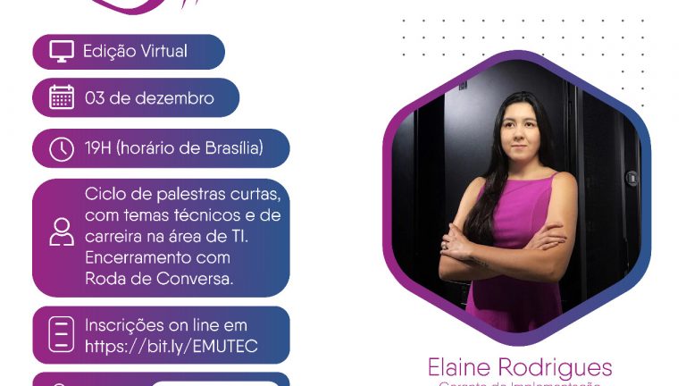 Realizado pela Prefeitura de Campo Grande, por meio da Agência Municipal de Tecnologia da Informação e Inovação (Agetec), o 3° Encontro de Mulheres na Tecnologia da Informação