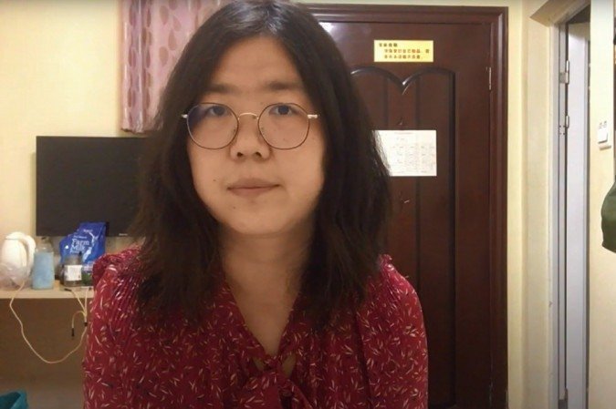 jornalista chinesa Zhang Zhan
