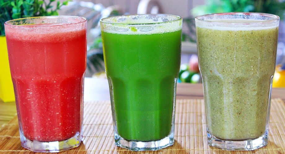 Sucos detox é uma boa opção