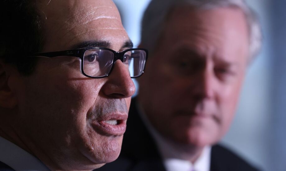 Secretário do Tesouro americano, Steven Mnuchin