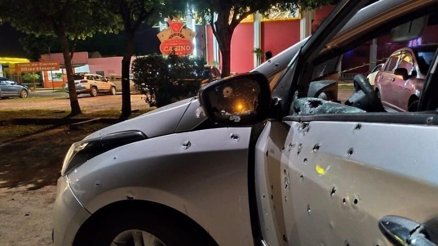 Foram encontradas 11 cápsulas de pistola 9 milímetros e outras 64 de fuzis de diferentes calibres