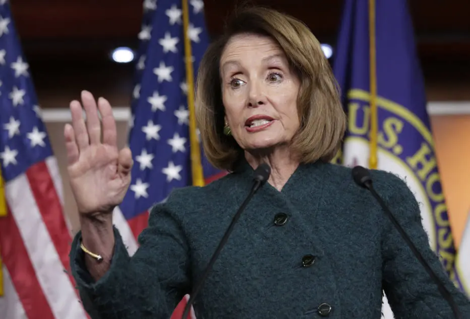 A presidente da Câmara dos Deputados, Nacy Pelosi
