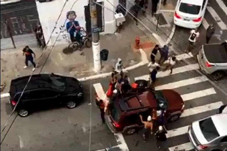 Grupo atacou motoristas na região da Cracolândia