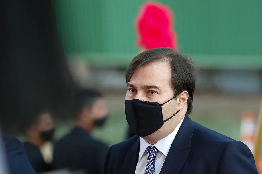 O presidente da Câmara dos Deputados Rodrigo Maia (DEM-RJ)