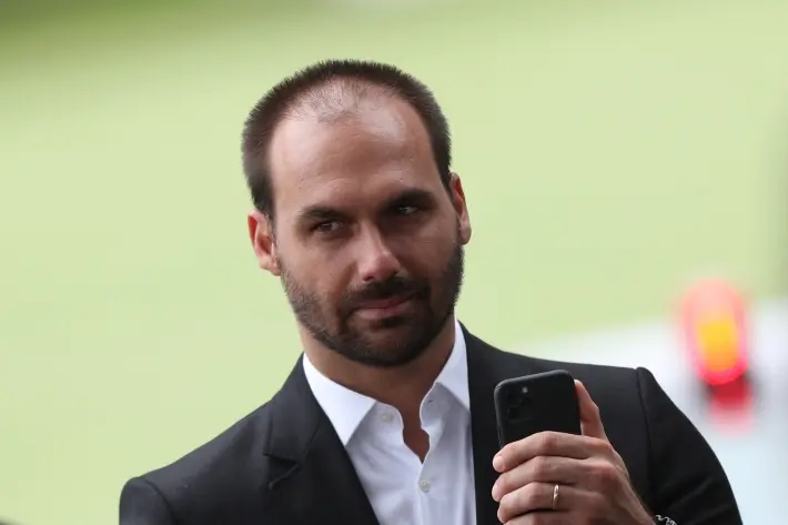 O filho do presidente e deputado federal Eduardo Bolsonaro (PSL-SP)