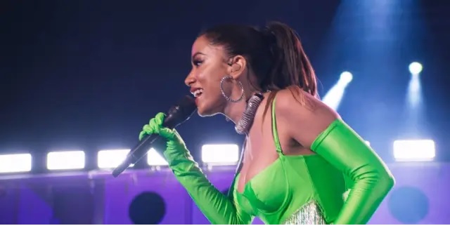 'Só felicidade', disse Anitta sobre cantar no réveillon da Times Square.